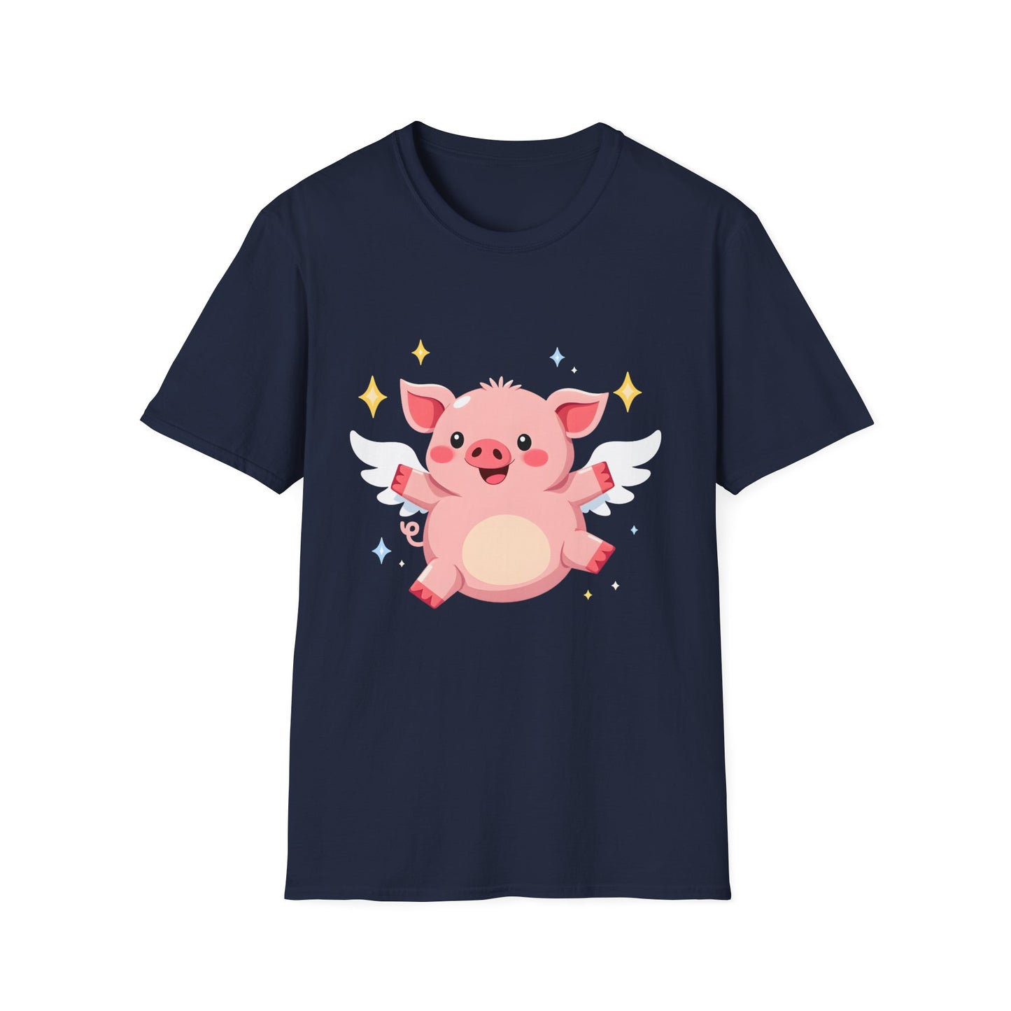 Cute Angelic Pig T-Shirt