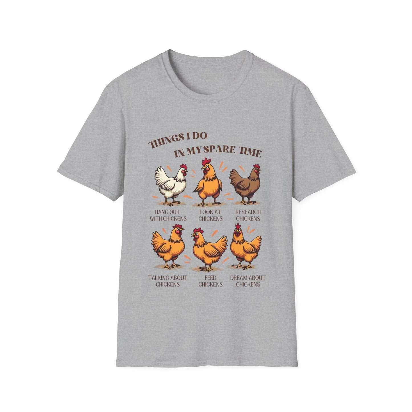 Things I do in my spare time - Chicken lover T-Shirt