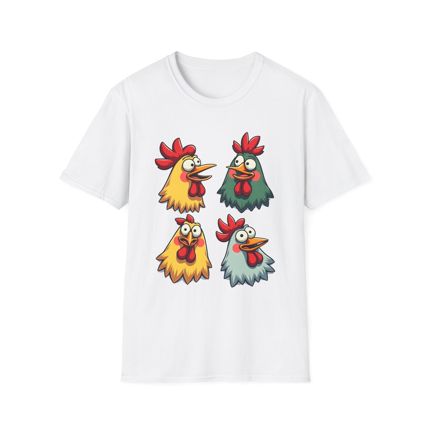 Funny Chickens Expressions T-Shirt