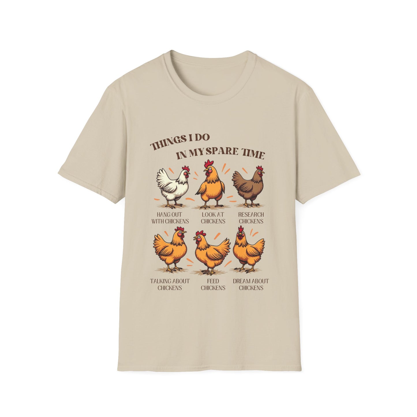 Things I do in my spare time - Chicken lover T-Shirt