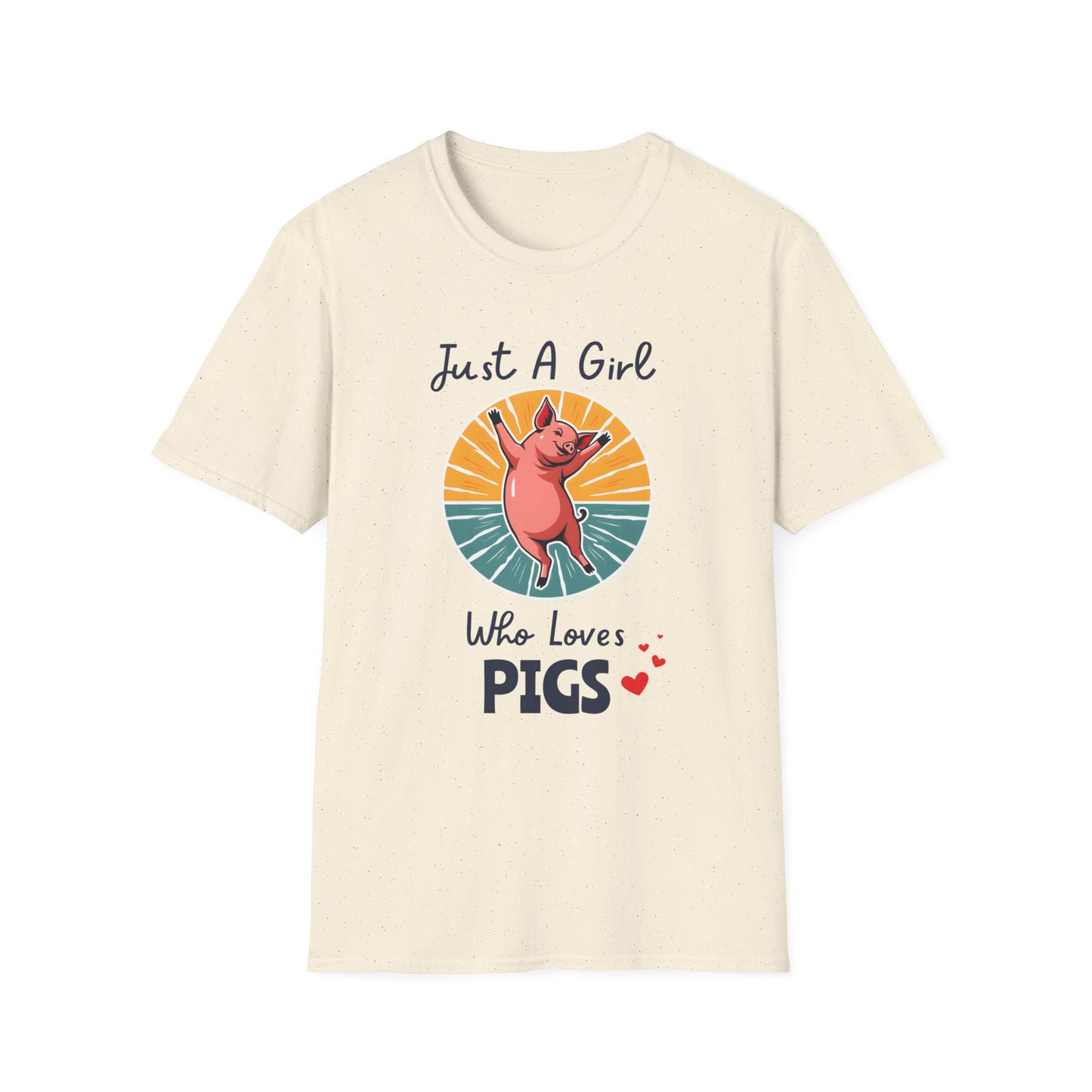 Just A Girl Who Loves Pigs T-Shirt