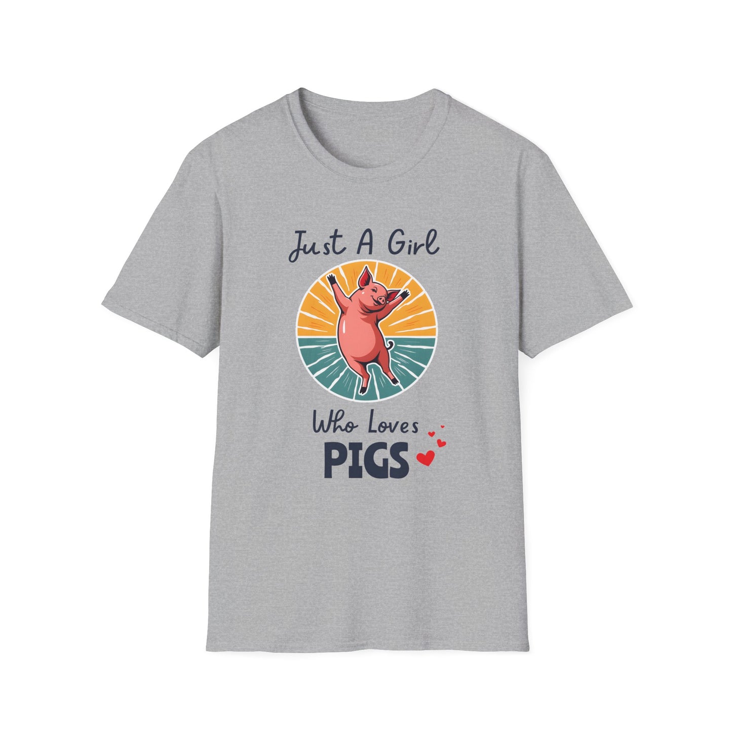 Just A Girl Who Loves Pigs T-Shirt