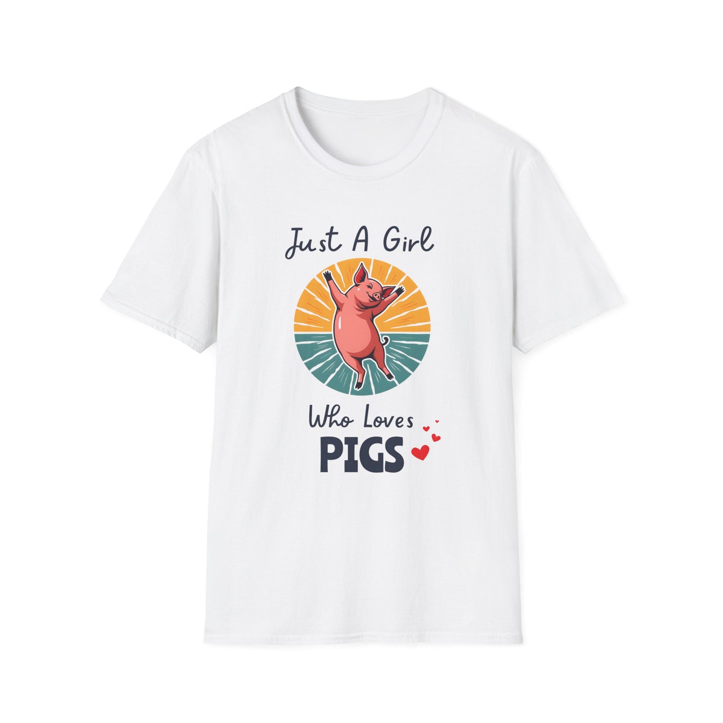 Just A Girl Who Loves Pigs T-Shirt