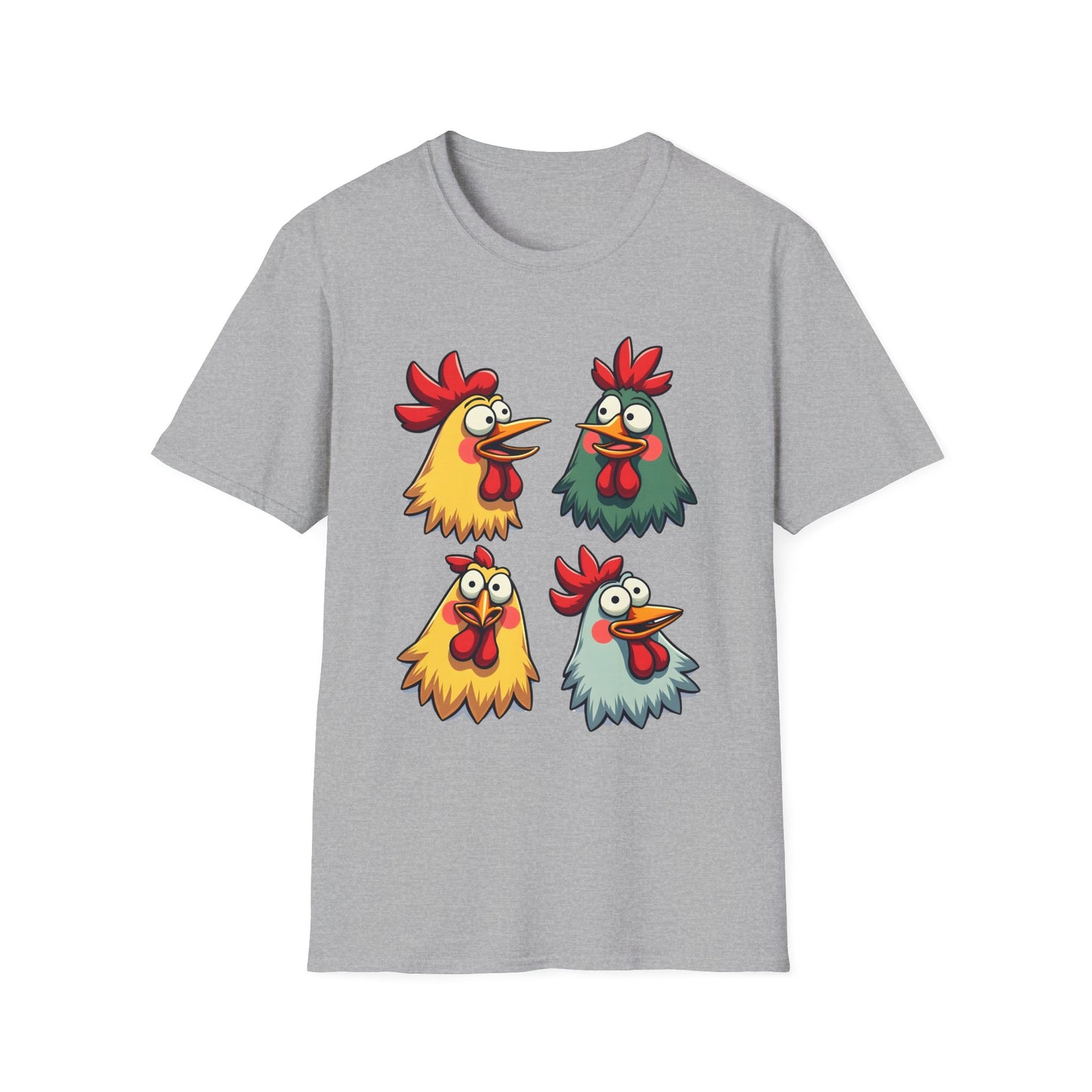 Funny Chickens Expressions T-Shirt