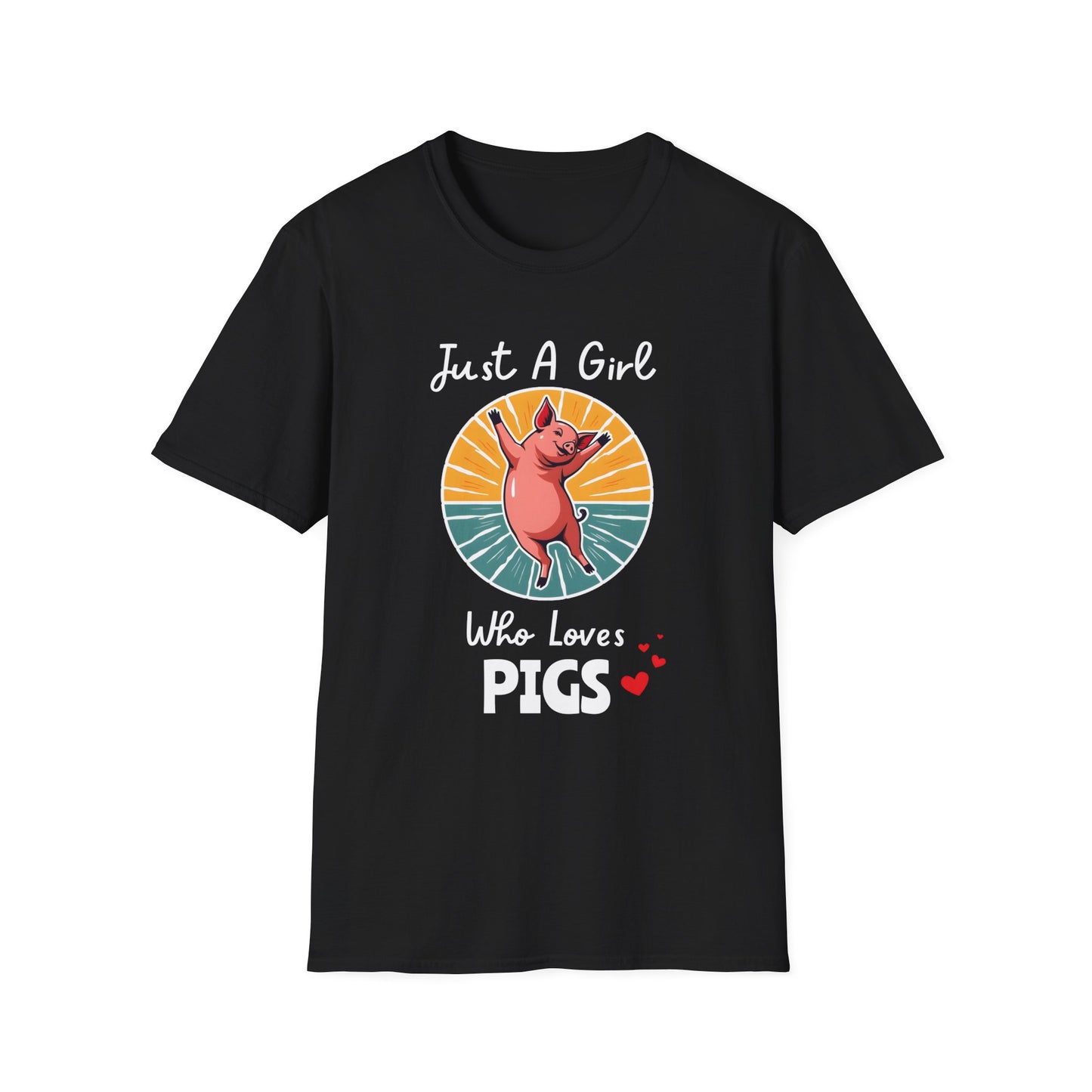 Just A Girl Who Loves Pigs T-Shirt